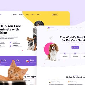 Petopia – Pet Care Service WordPress Theme
