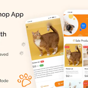 PetShop - Flutter App with WordPress Backend
