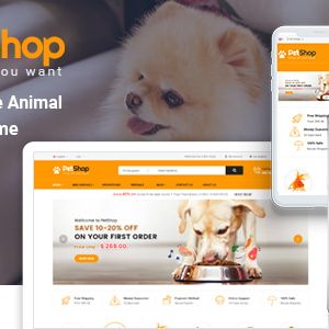 PetShop - Responsive Pet Store OpenCart 3 Theme