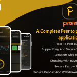 Pexeer - A Complete Peer to Peer Cryptocurrency Flutter App