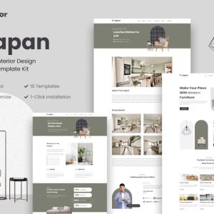Phapan - Furniture & Interior Design Elementor Template Kit