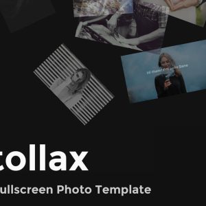 Photollax - Creative Photography WordPress Theme