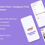 Piatto Chat - Complete Chat / Instagram Post feeds app with Firebase