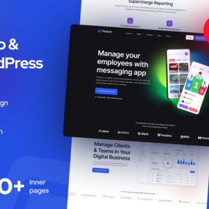 Pictech - Saas & Startup WordPress Theme