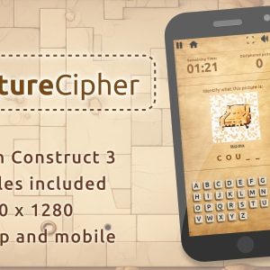 PictureCipher - HTML5 Educational Game