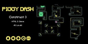 Piggy dash html5 game construct 3 gplpixel.jpg