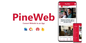 Pineweb android webview app admob firebase onesignal codermarket.png