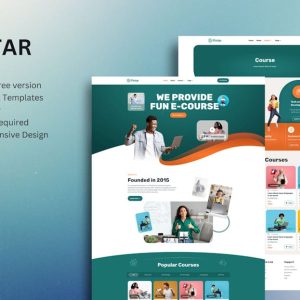 Pintar - Online Courses Elementor Template Kit