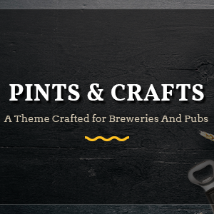 Pints&Crafts - Bar, Beer & Pub Theme