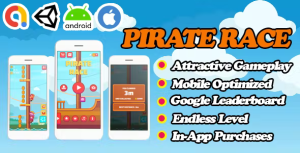Pirate race unity funny game template admob facebook ads ready to.png
