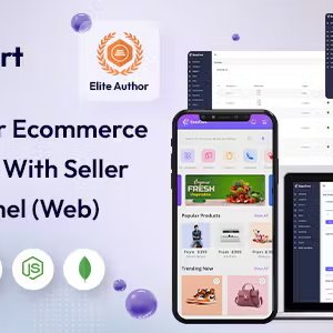 PixaCart - Multivendor Flutter eCommerce App With Seller & Admin Panel (Web)