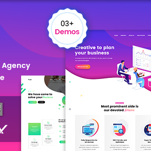 Pixer - Digital Agency WordPress Theme