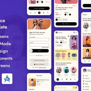 Pixio - Fashion eCommerce Android Mobile App Template