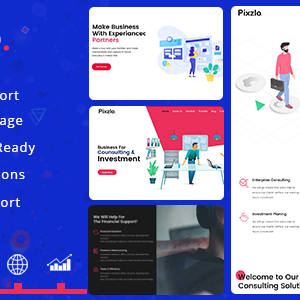 Pixzlo - Creative WordPress Theme for Professionals