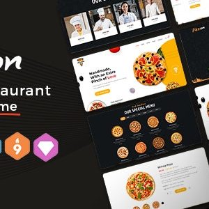 Pizzon - Pizza Restaurant, Fast Food Shopify Theme
