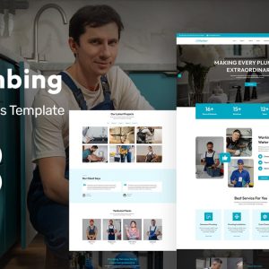 Plamber - Plumbing & Maintenance Services Multipurpose WordPress Elementor Theme