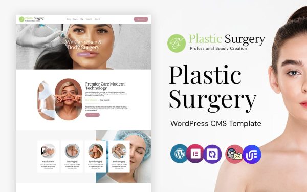 Plastic Surgery - Plastic Surgery And Aesthetic WordPress Elementor Theme - Image 1