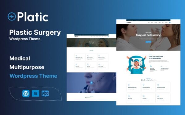 Platic - Plastic Surgery Wordpress Theme - Image 1
