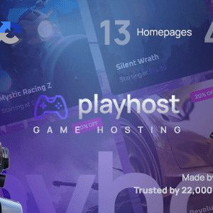 Playhost - Game Hosting Server Website Template