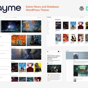 PLAYME - Video Games News WordPress Theme