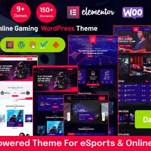 Playrex - eSports & Gaming WordPress Theme