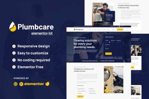 Plumbcare plumbing service elementor template kit gplpixel.jpg