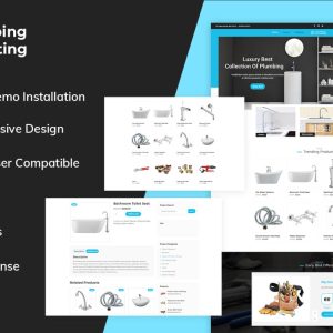 Plumbing And Heating Suppliers WordPress Theme