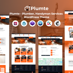 Plumte - Plumber, Handyman Services WordPress Theme
