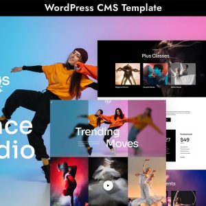 Plusstudio - Dance Studio Multipurpose Responsive WordPress Theme