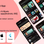 Pods- Podcast Player & Music Streaming flutter 3.3 app(Android, iOS) UI template