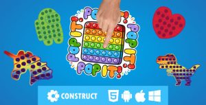 Pop it fidget html 5 mobile game gplpixel.jpg