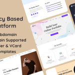 Porichoy - Multitenancy Based Portfolio Builder Platform (SAAS)