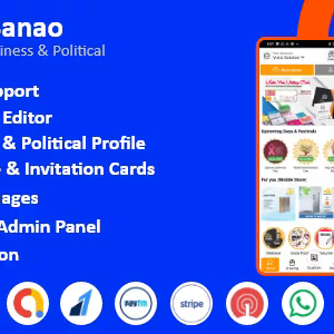 Poster Banao - Poster Maker ,Festival & Business & Political , AdBanao Clone Poster Maker App