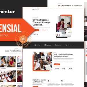 Potensial - Business Consulting Elementor Template Kit