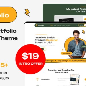 Potfolio - Personal Portfolio WordPress Theme