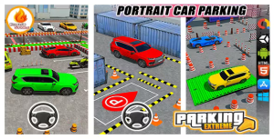 Prado car parking unity 3d game codermarket.png
