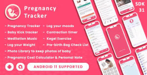 Pregnancy tracker baby kick counter android 11 supported codermarket.png