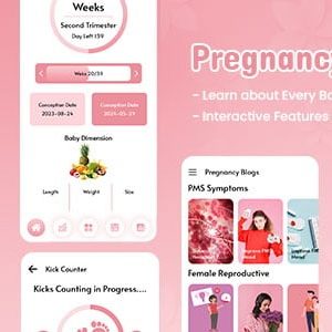 Pregnancy Tracker - Pregnancy Calculator - Ovulation Tracker - Baby Guide - Pregnancy Diet
