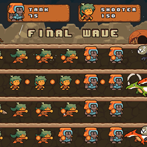 Prehistoric Warfare - HTML5 Game (Capx)