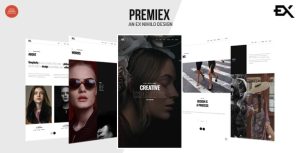 Premiex one page portfolio wordpress theme v10 gplpixel.jpg