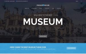 Preservarium museum responsive wordpress theme.jpg