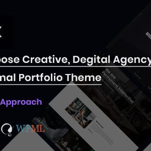 PreusX - Digital Agency And Portfolio WordPress Theme