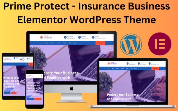 Prime Protect - Insurance Business Elementor WordPress Theme - Image 1