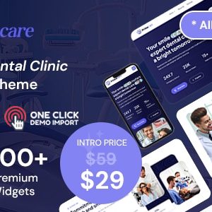 Primecare - Dentist & Dental Clinic WordPress Theme