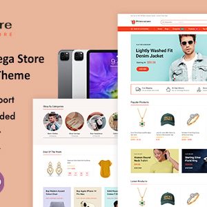 Primestore - Multipurpose Mega Store Elementor WordPress WooCommerce Theme