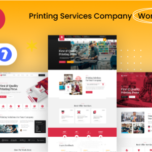 Printress - Printing Services Company WordPress