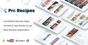Pro recipes app ultimate pro recipes full application flutter app .jpeg