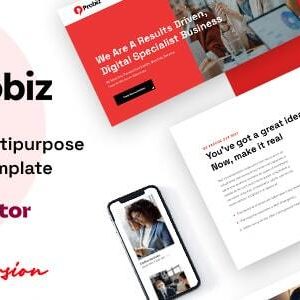 Probiz - An Easy to Use and Multipurpose Business and Corporate WordPress Theme