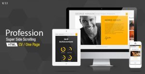 Profession one page cv wordpress resume theme v294 gplpixel.jpg