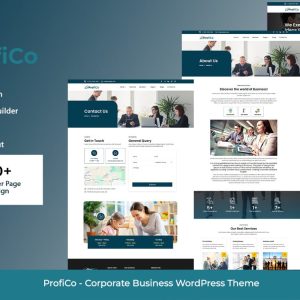 ProfiCo - Corporate Business WordPress Theme
